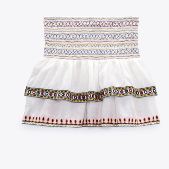 Embroidered skirt - Picture 8 of 11